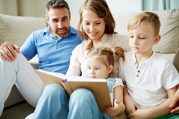 Family breathing easy from air duct cleaning